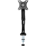 Lorell Single Monitor Mounting Arm Height Adjustable Black (LLR - LLR99800) - SchoolOutlet
