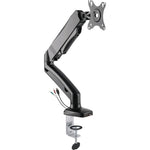 Lorell Single Monitor Mounting Arm Height Adjustable Black (LLR - LLR99800) - SchoolOutlet