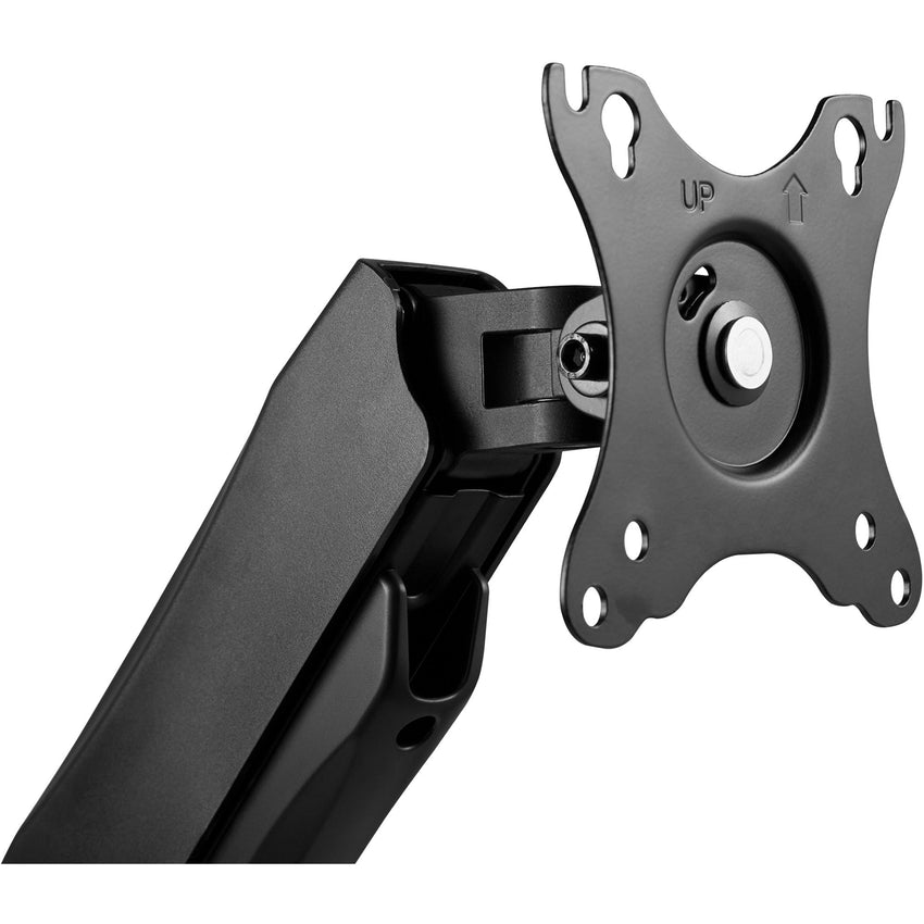 Lorell Dual Monitor Mounting Arm Height Adjustable Black (LLR - LLR99801) - SchoolOutlet