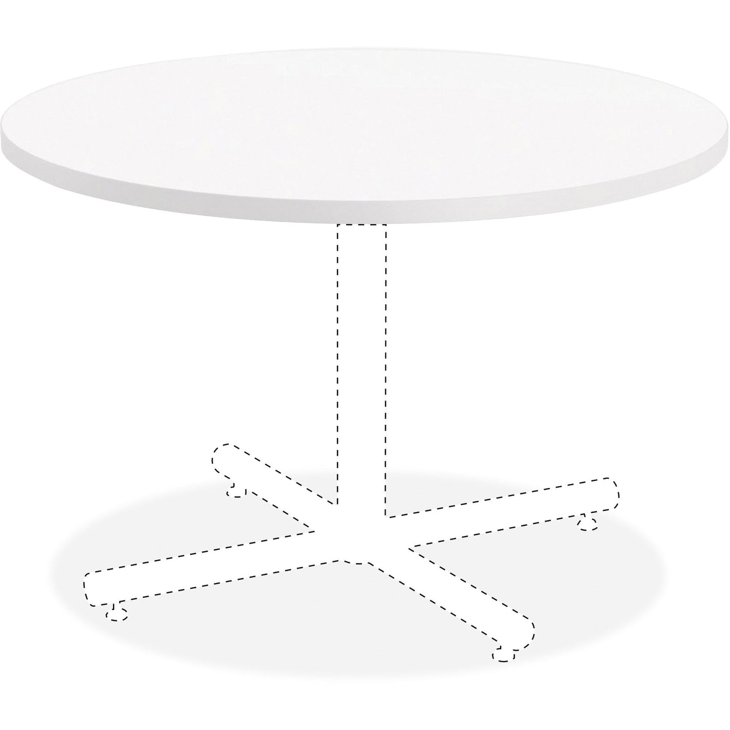Lorell Hospitality Collection Tabletop 42" Dia x 1.25"Thick (LLR - LLR99857) - SchoolOutlet