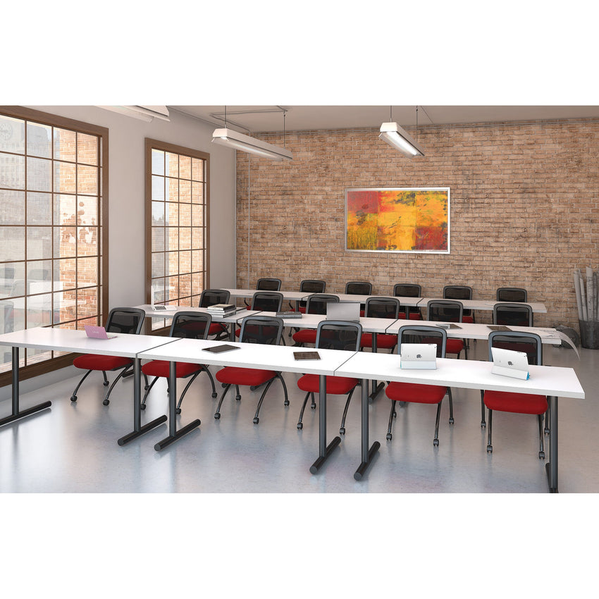 Lorell Hospitality Collection Tabletop 42"W x 42"L x 1"Thick (LLR - LLR99859) - SchoolOutlet
