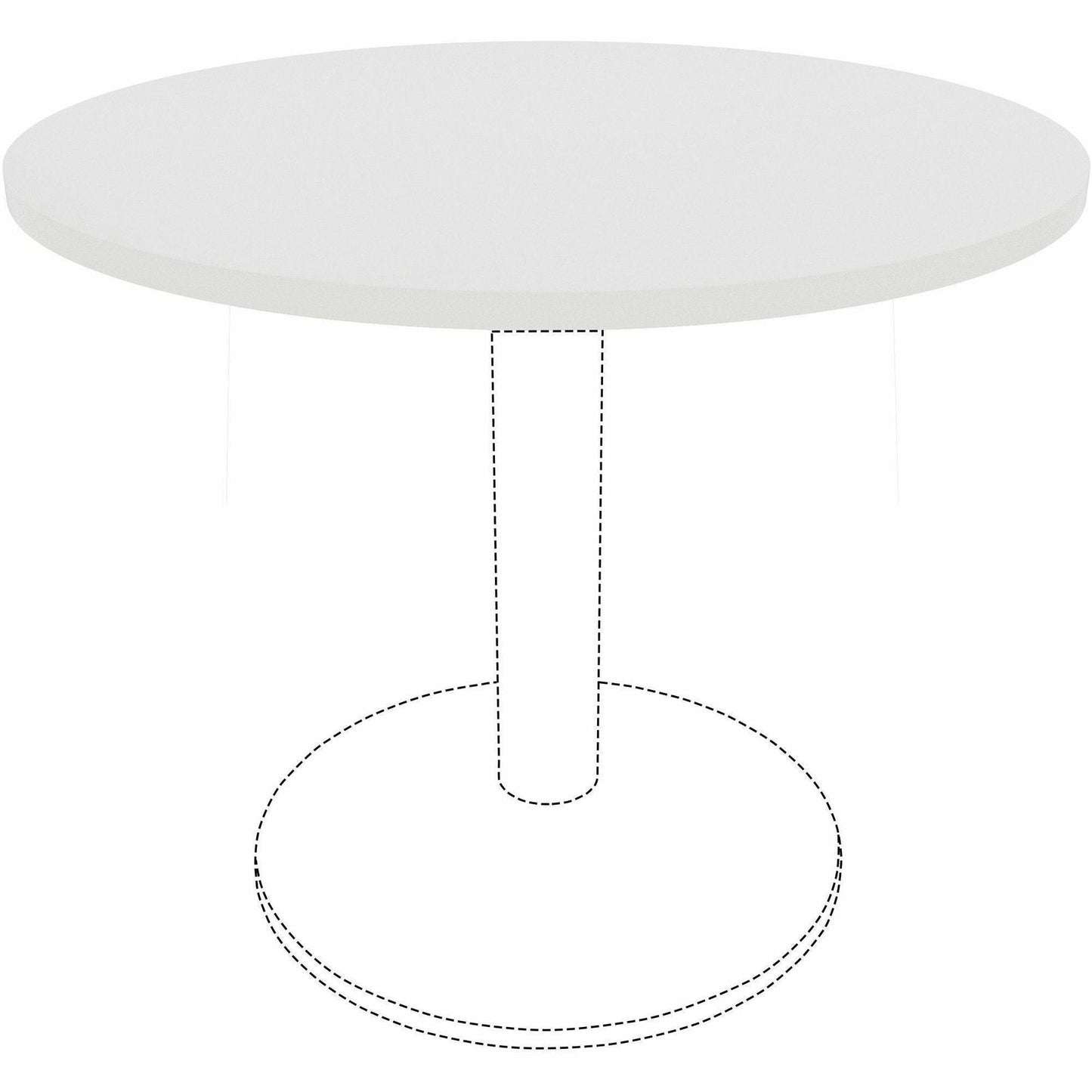 Lorell Hospitality/Conference Tabletop 36" Dia x 1"Thick (LLR - LLR - HT36 - 1IN - BE) - SchoolOutlet