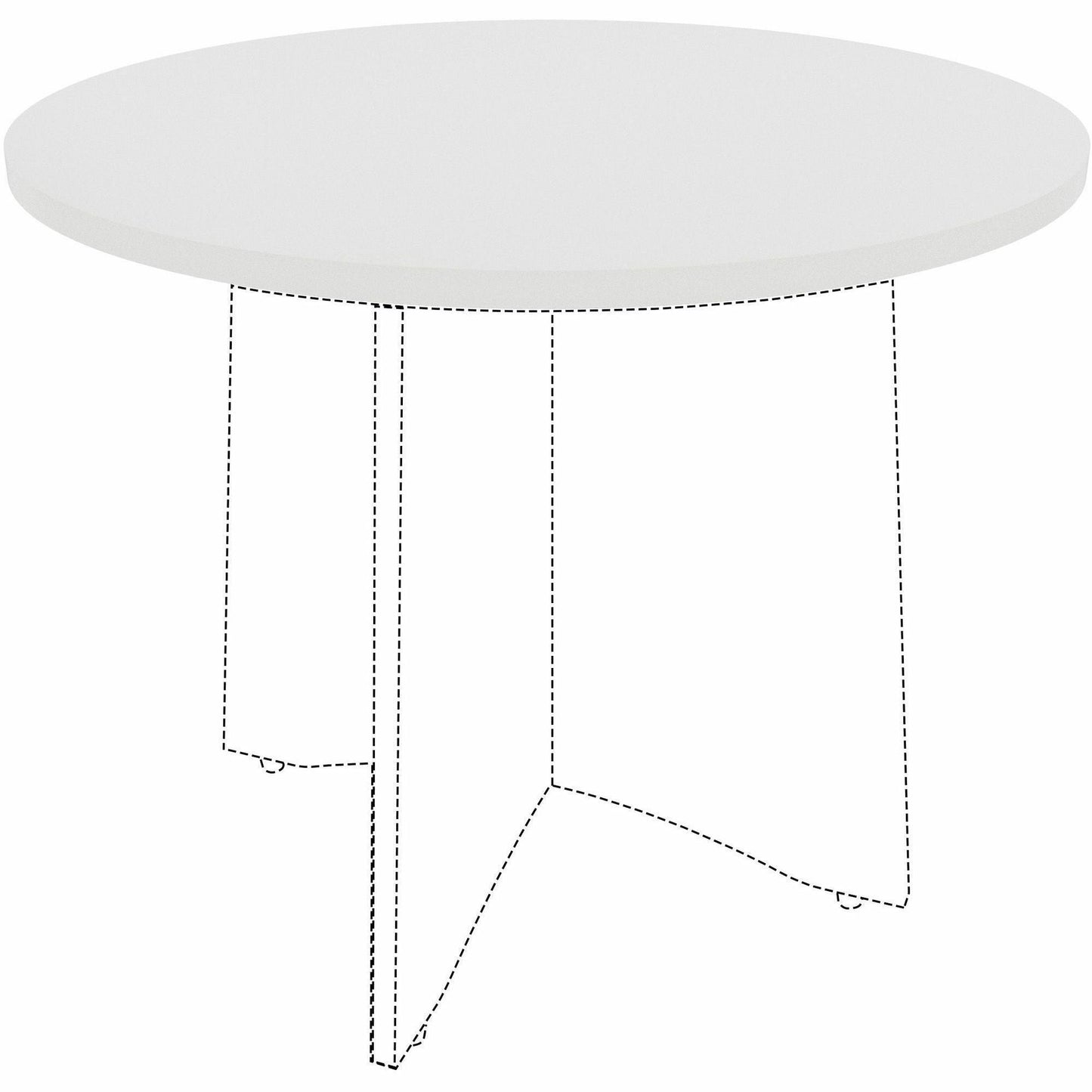 Lorell Hospitality/Conference Tabletop 36" Dia x 1"Thick (LLR - LLR - HT36 - 1IN - BE) - SchoolOutlet