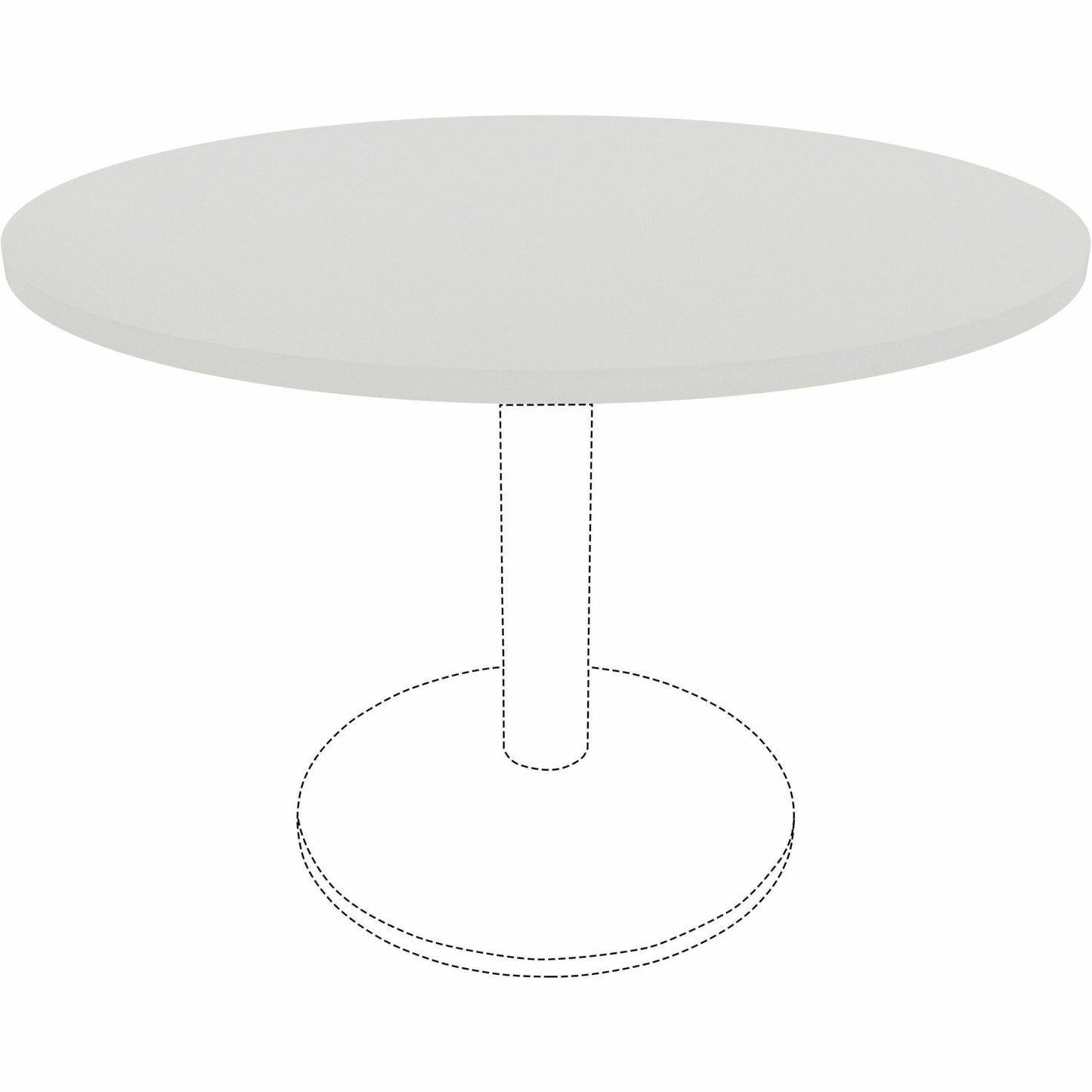 Lorell Hospitality/Conference Tabletop 42" Dia x 1"Thick (LLR - LLR99876) - SchoolOutlet
