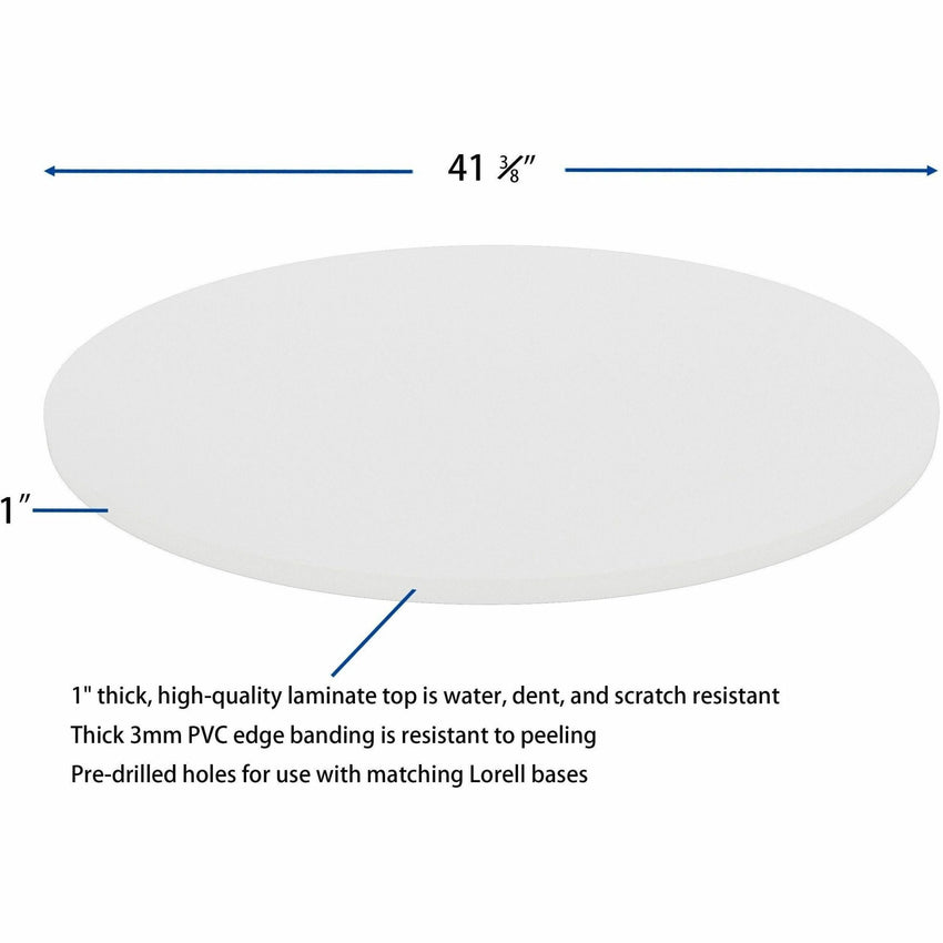 Lorell Hospitality/Conference Tabletop 42" Dia x 1"Thick (LLR - LLR99876) - SchoolOutlet