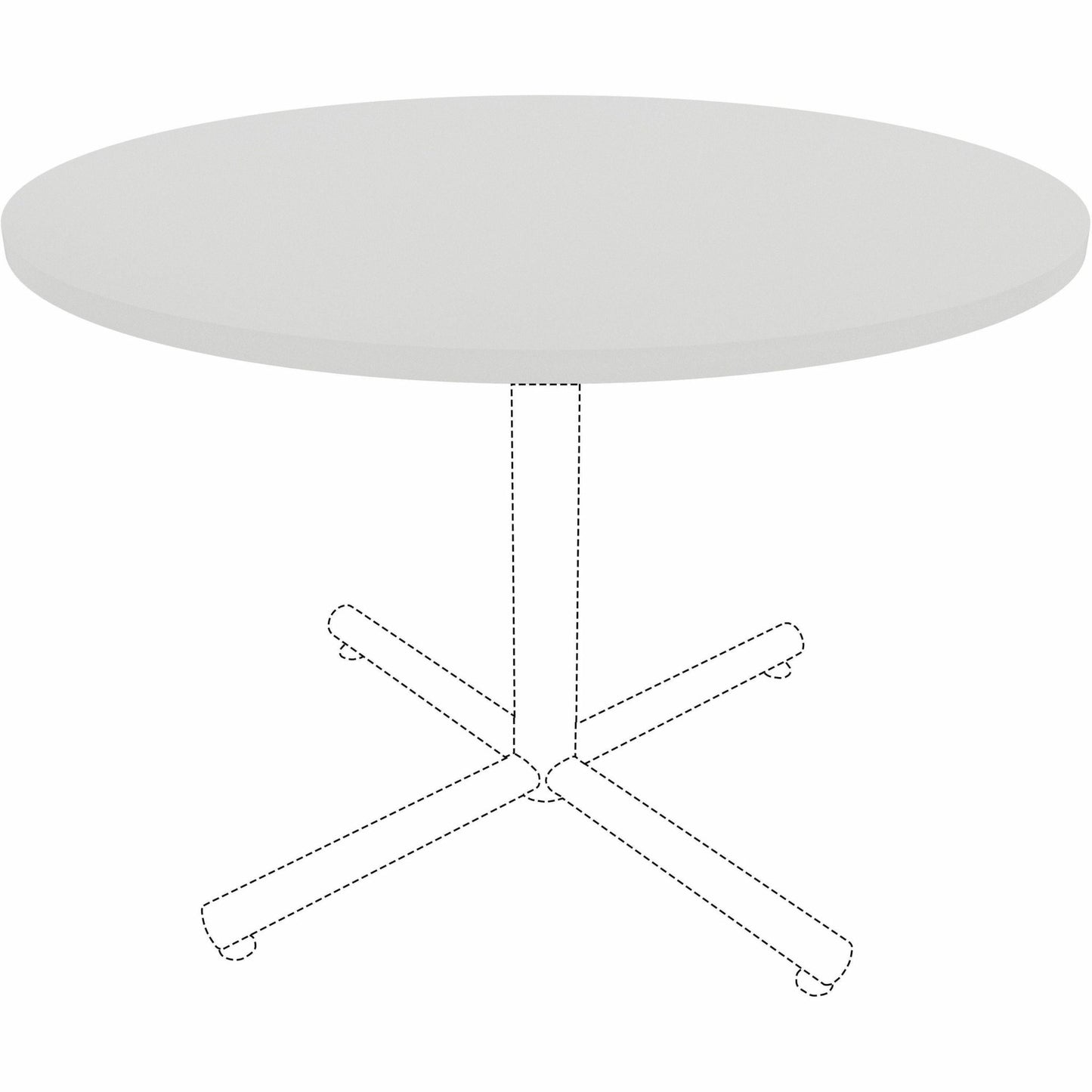 Lorell Hospitality/Conference Tabletop 42" Dia x 1"Thick (LLR - LLR99876) - SchoolOutlet