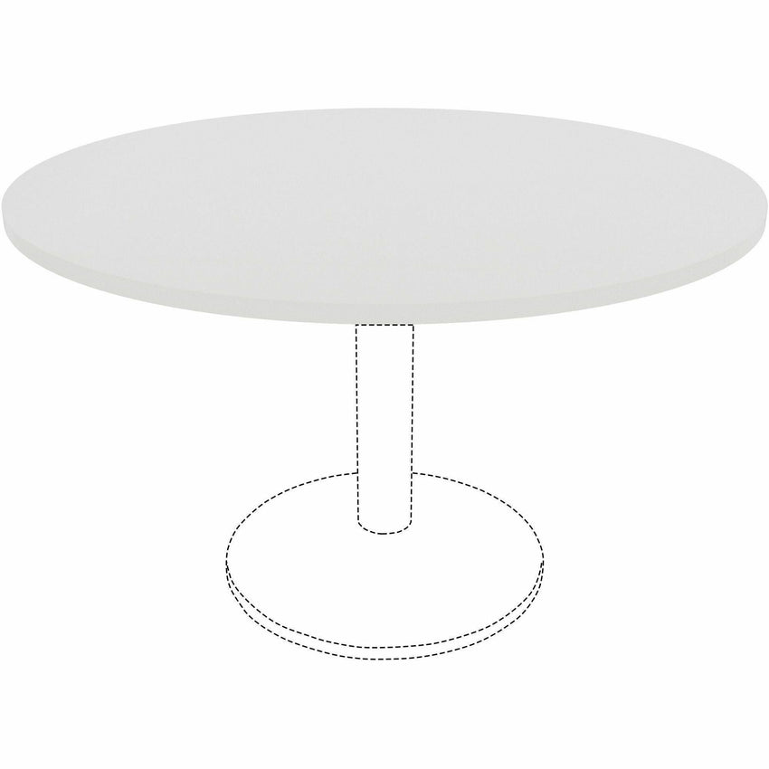 Lorell Hospitality/Conference Tabletop 48" Dia x 1"Thick (LLR - LLR99877) - SchoolOutlet