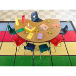 Lorell Kidney Shape Classroom Activity Tabletop 72