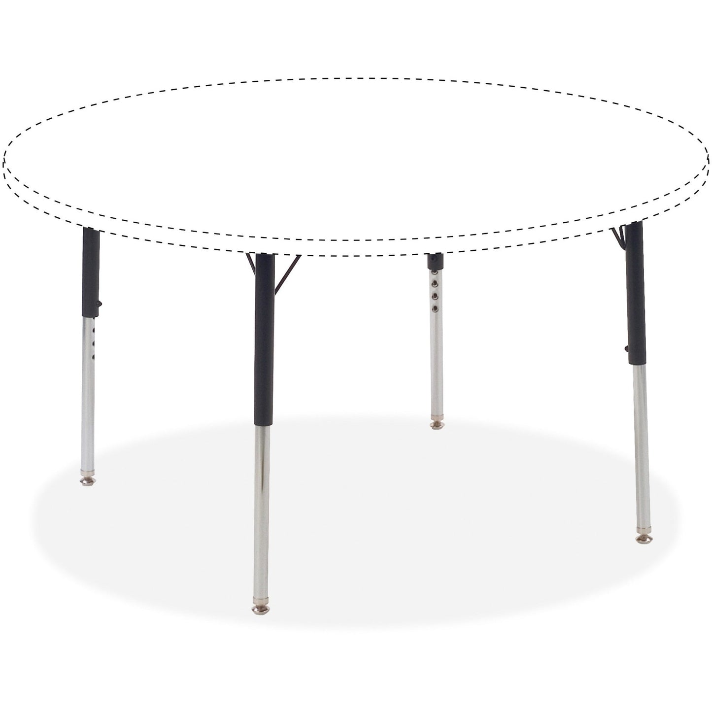 Lorell Activity Table Height - Adjustable Leg Kit 1.12"W x 30"L x 30"H (LLR - LLR99899) - SchoolOutlet