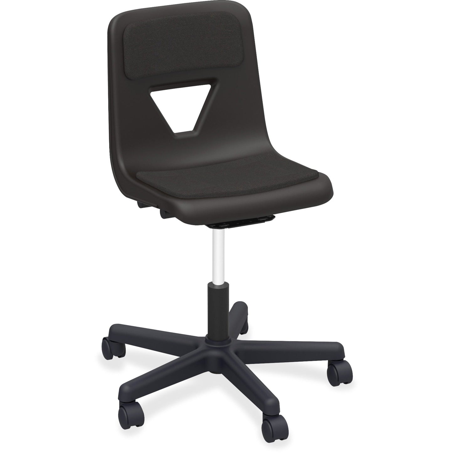 Lorell Classroom Adjustable - Height Padded Mobile Task Chair with 5 - Star Base (LLR - LLR99913) - SchoolOutlet