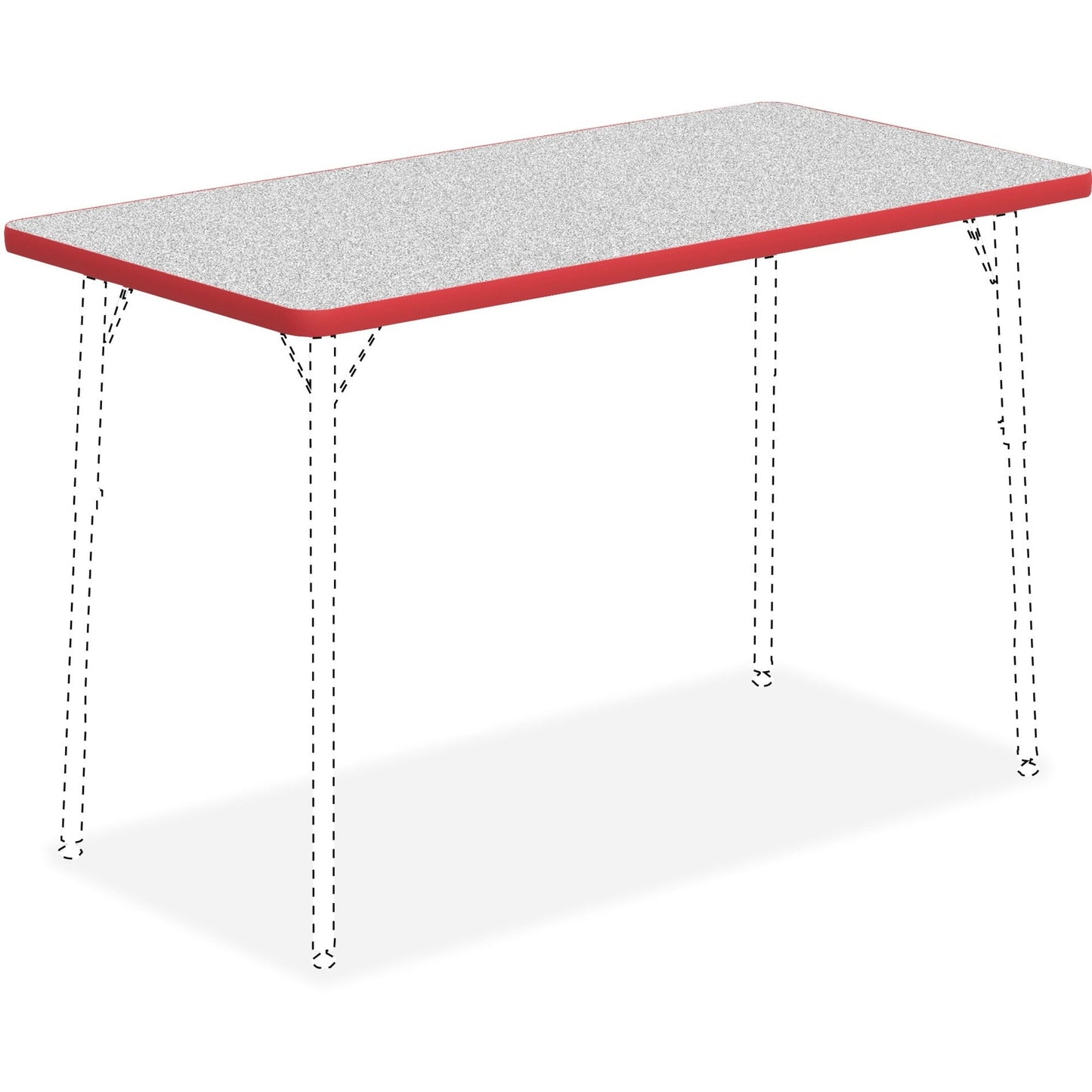 Lorell Rectangular Classroom Activity Tabletop 48"W x 24"D x 1.13"Thick (LLR - LLR9991X) - SchoolOutlet