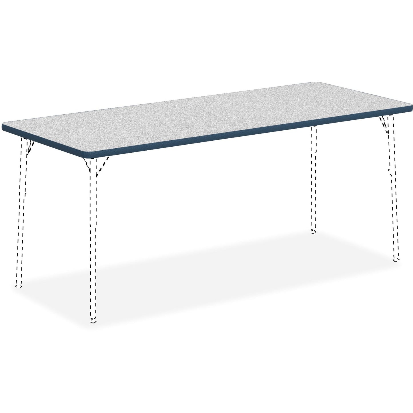 Lorell Rectangular Classroom Activity Tabletop 72"W x 30"D x 1.13"Thick (LLR - LLR9992X) - SchoolOutlet