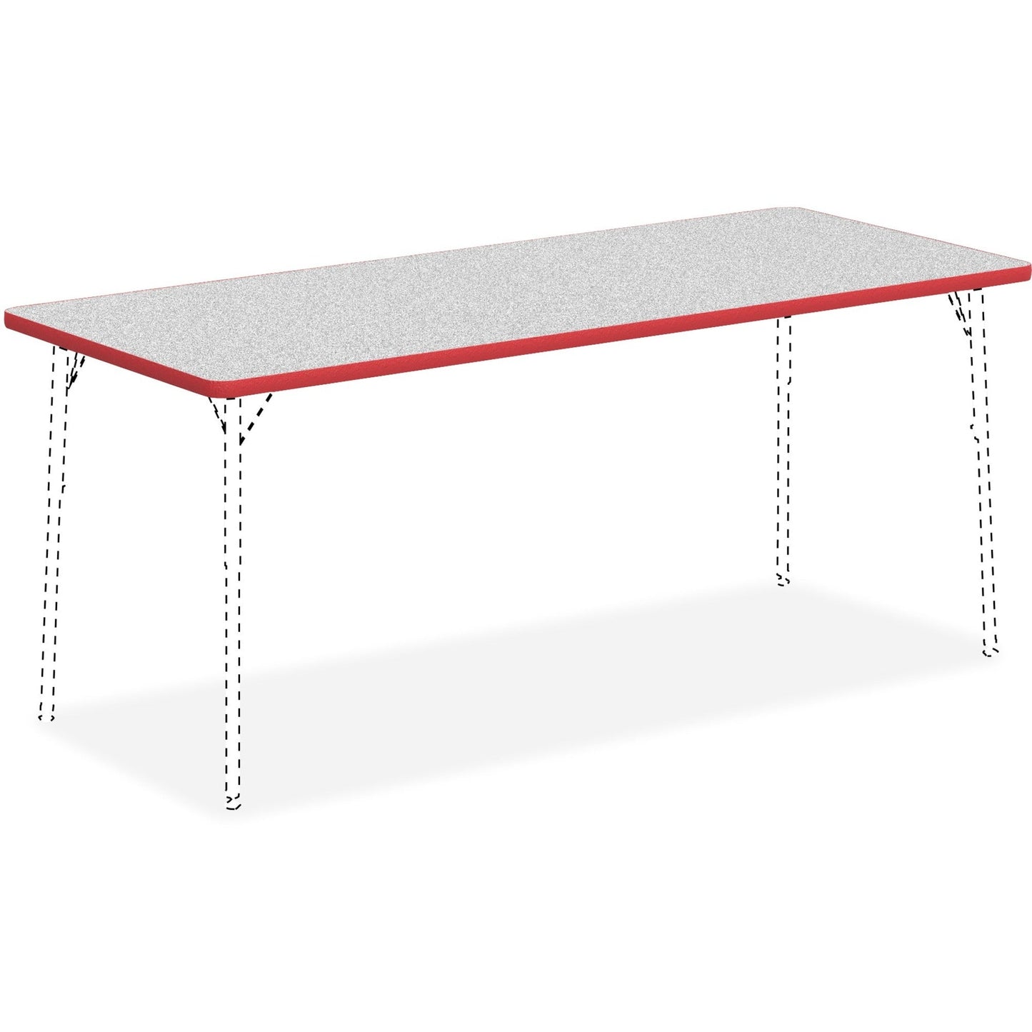Lorell Rectangular Classroom Activity Tabletop 72"W x 30"D x 1.13"Thick (LLR - LLR9992X) - SchoolOutlet