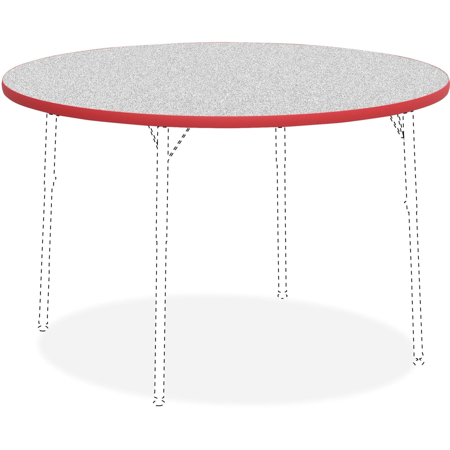 Lorell Round Classroom Activity Tabletop 48" Dia x 1.13"Thick (LLR - LLR99922) - SchoolOutlet