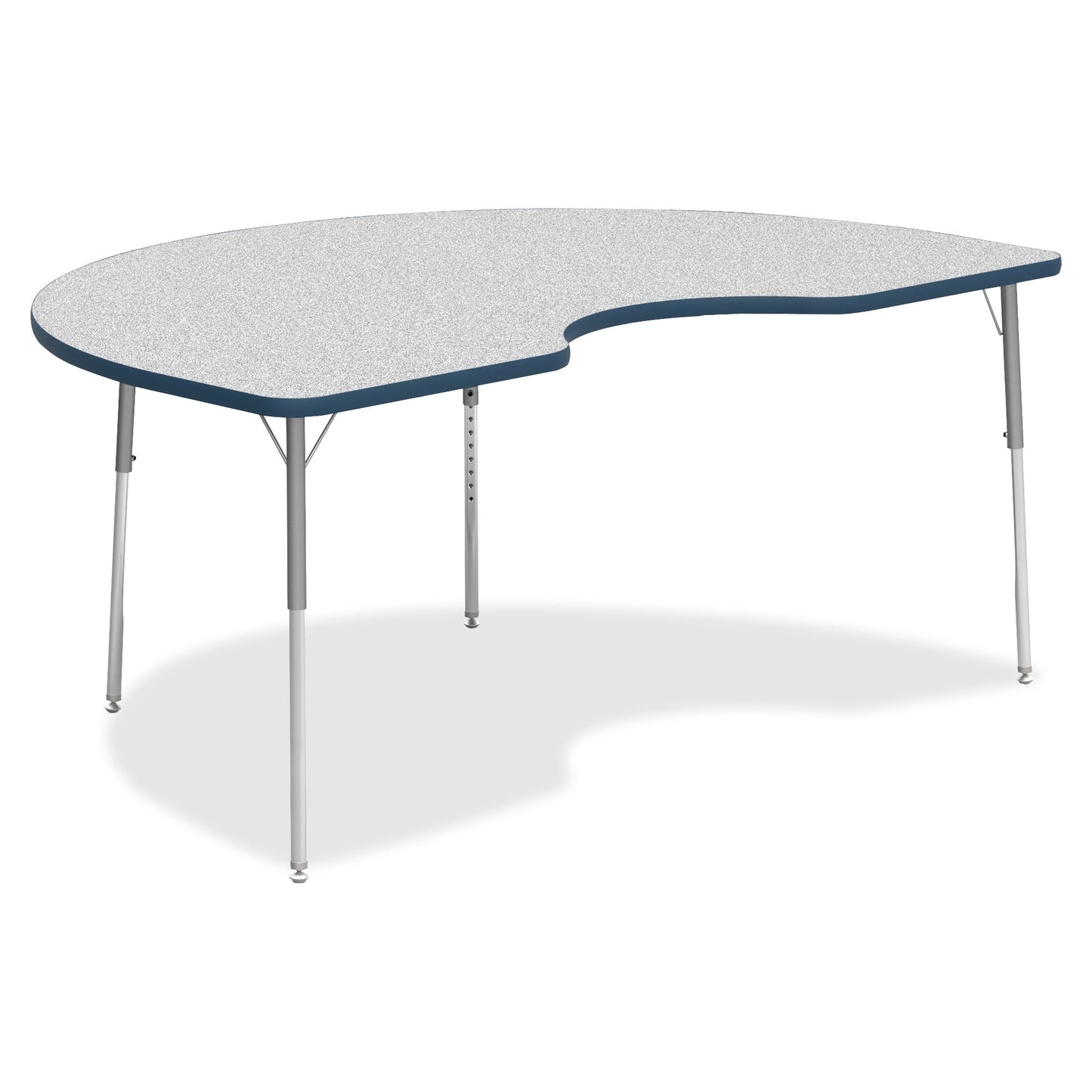 Lorell Kidney Shape Classroom Activity Tabletop 72"W x 48"D x 1.13"Thick (LLR - LLR99924) - SchoolOutlet