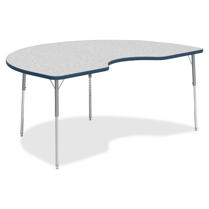 Lorell Kidney Shape Classroom Activity Tabletop 72"W x 48"D x 1.13"Thick (LLR - LLR99924) - SchoolOutlet