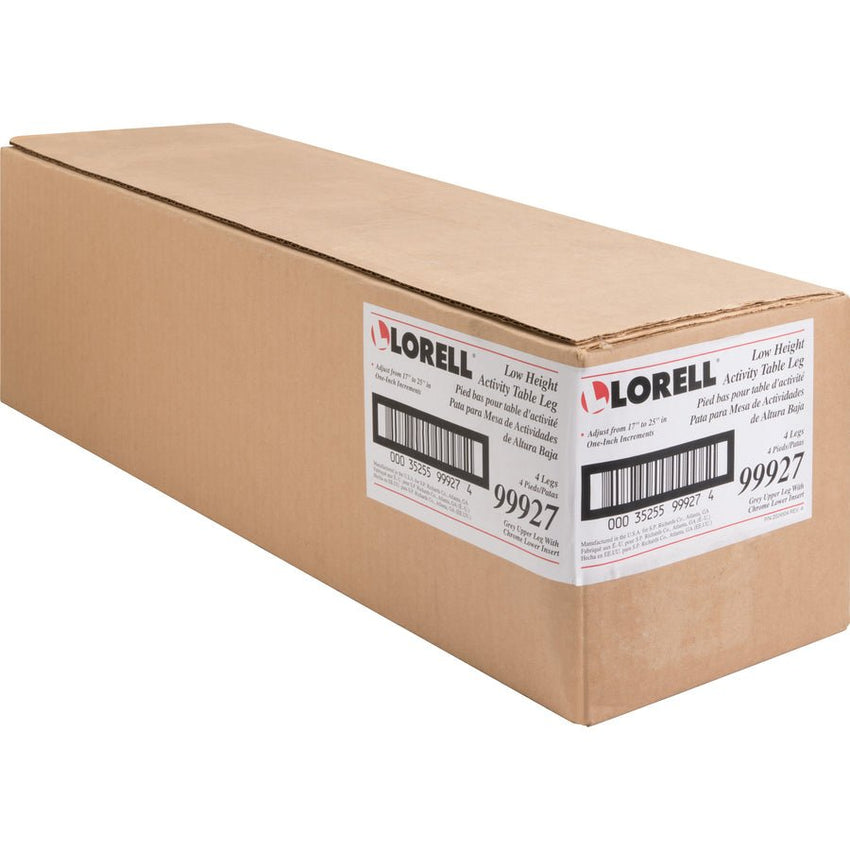 Lorell Activity Table Height - Adjustable Leg Kit 1.12"W x 30"L x 25"H (LLR - LLR99927) - SchoolOutlet