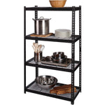 Lorell Wire Deck Shelving 4 Shelves 460 lb Capacity Per Shelf Steel Frame Boltless Assembly (LLR - LLR99928) - SchoolOutlet