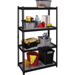 Lorell Wire Deck Shelving 4 Shelves 460 lb Capacity Per Shelf Steel Frame Boltless Assembly (LLR - LLR99928) - SchoolOutlet