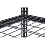 Lorell Wire Deck Shelving 4 Shelves 460 lb Capacity Per Shelf Steel Frame Boltless Assembly (LLR - LLR99928) - SchoolOutlet