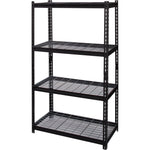 Lorell Wire Deck Shelving 4 Shelves 460 lb Capacity Per Shelf Steel Frame Boltless Assembly (LLR - LLR99928) - SchoolOutlet