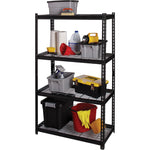 Lorell Wire Deck Shelving 4 Shelves 460 lb Capacity Per Shelf Steel Frame Boltless Assembly (LLR - LLR99928) - SchoolOutlet