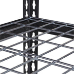 Lorell Wire Deck Shelving 4 Shelves 460 lb Capacity Per Shelf Steel Frame Boltless Assembly (LLR - LLR99928) - SchoolOutlet