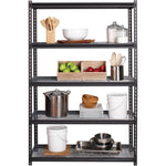 Lorell Wire Deck Shelving 5 Shelves 460 lb Capacity Per Shelf Steel Frame Boltless Assembly Wide Design (LLR - LLR99930) - SchoolOutlet