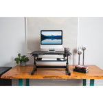 Lorell Adjustable Desk Riser Plus 32