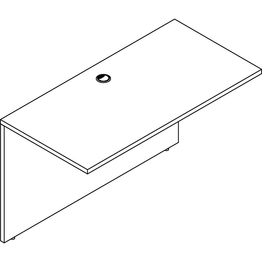Lorell Prominence 2.0 Bridge Laminate 48"W x 24"D x 29"H (LLR - LLRPB2448XX) - SchoolOutlet
