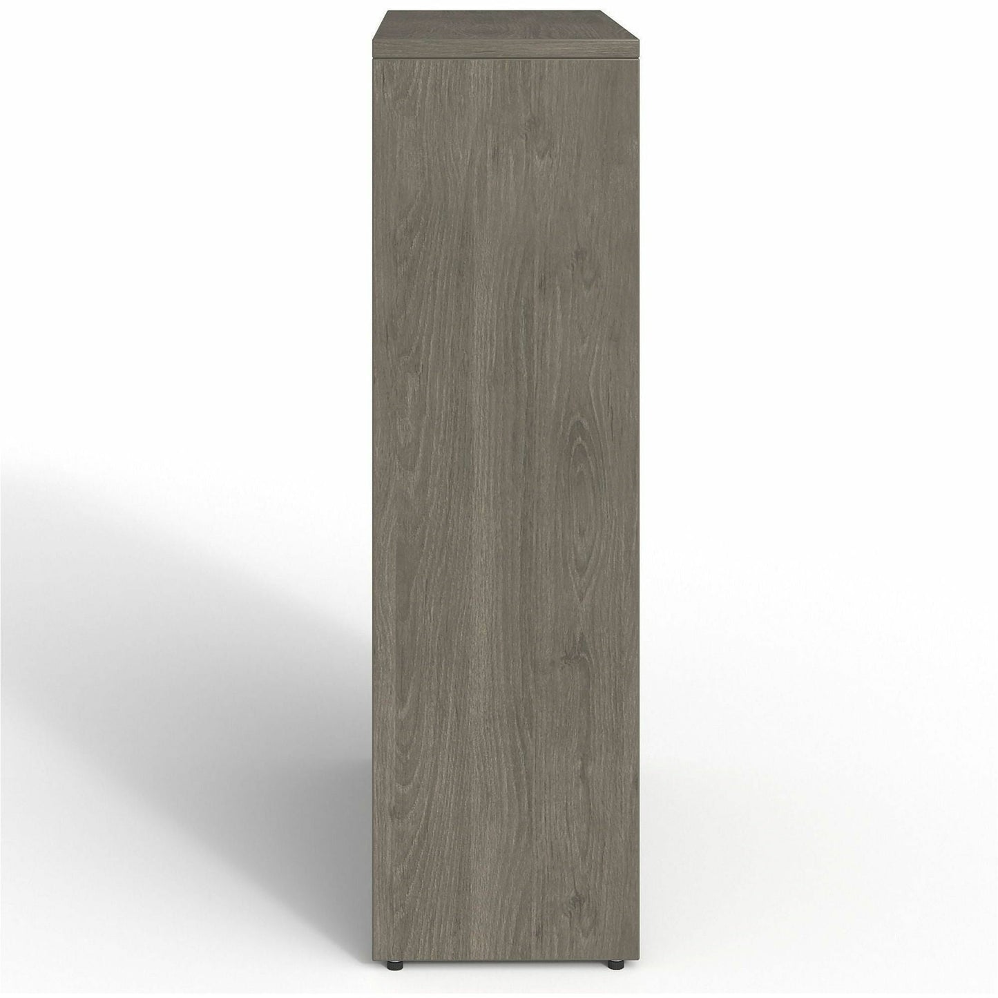 Lorell Prominence 2.0 4 - Shelf Bookcase 34"W x 12"D x 48"H Gray Elm (LLR - LLRPBK3448GE) - SchoolOutlet