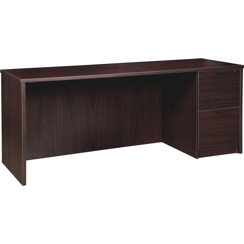 Lorell Prominence 2.0 Right - Pedestal Credenza 66"W x 24"D x 29"H (LLR - LLRPC2466RXX) - SchoolOutlet