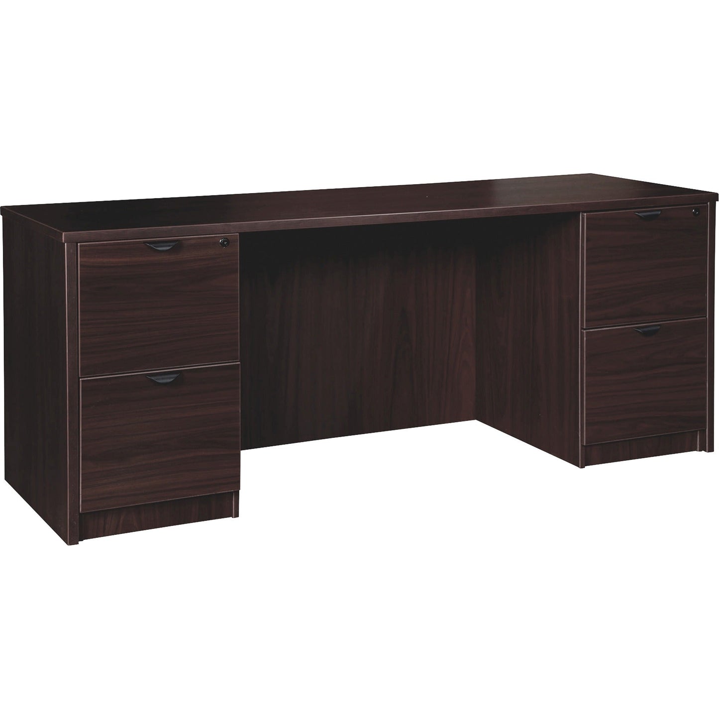 Lorell Prominence 2.0 Double - Pedestal Credenza 72"W x 24"D x 29"H (LLR - LLRPC2472 - DPXX) - SchoolOutlet