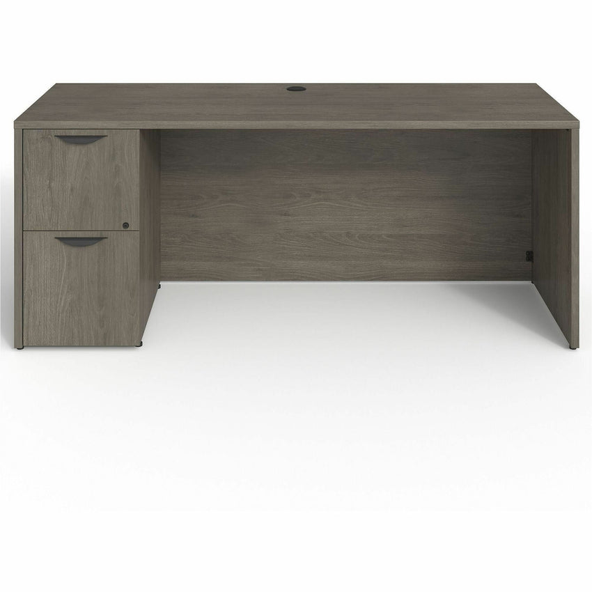 Lorell Prominence 2.0 Left - Pedestal Credenza 72"W x 24"D x 29"H (LLR - LLRPC2472LXX) - SchoolOutlet