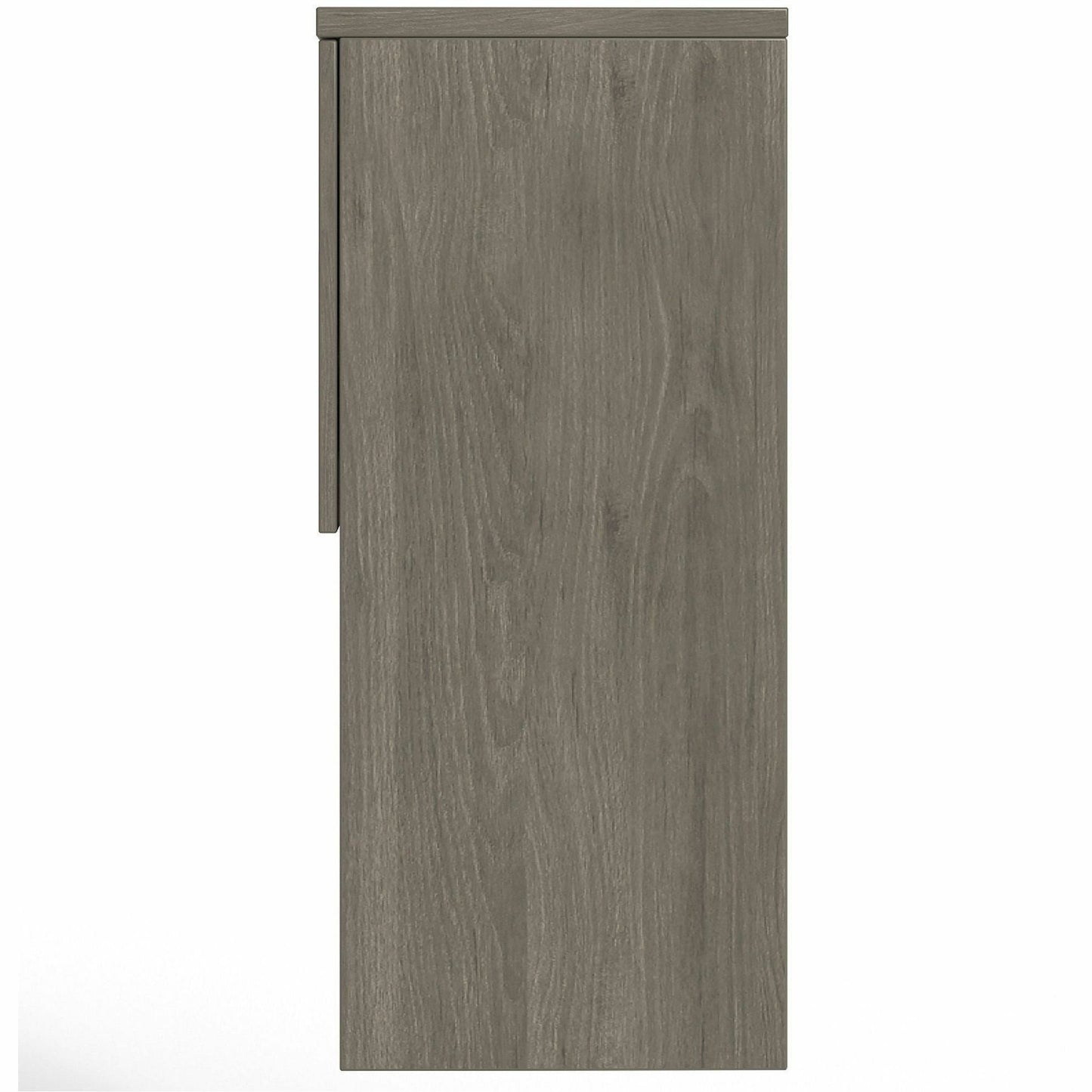 Lorell Prominence 2.0 Series 4 - Door Executive Hutch Gray Elm Laminate 66"W x 16"D x 39"H (LLR - LLRPH6639GE) - SchoolOutlet