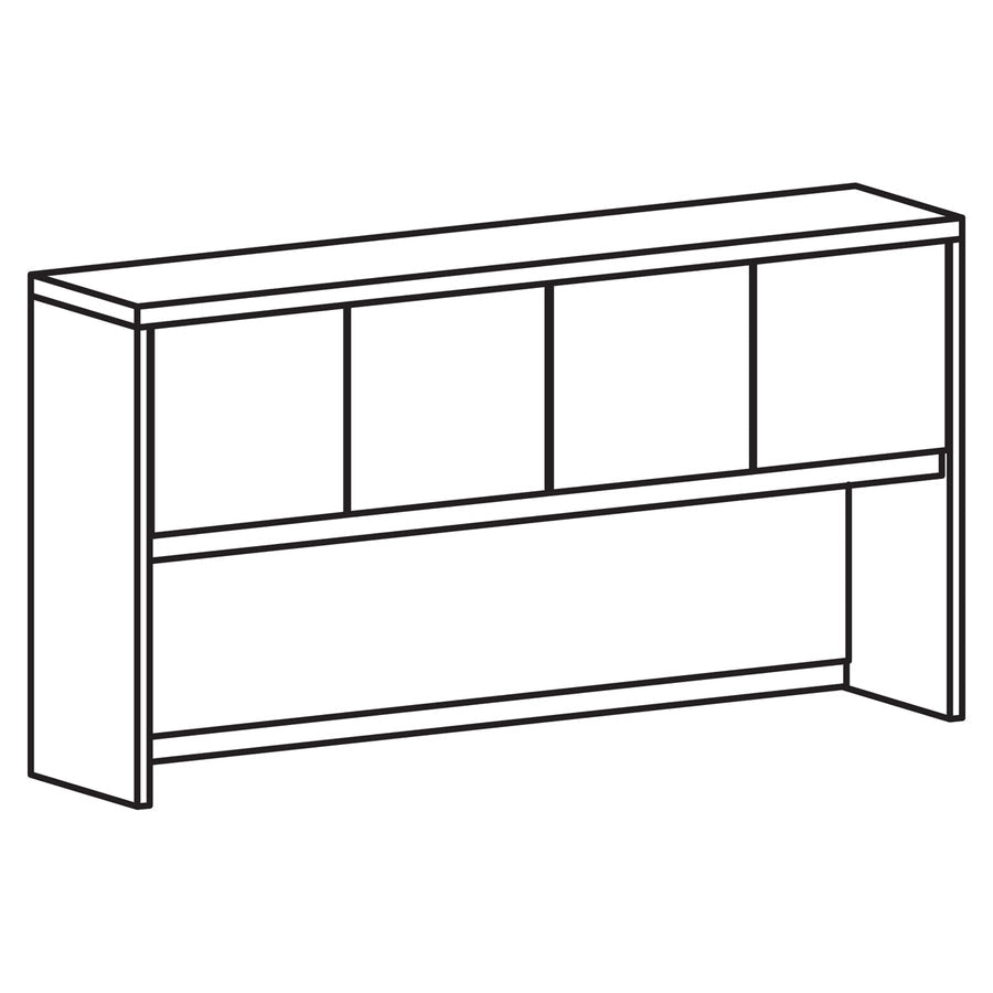 Lorell Prominence 2.0 Series 4 - Door Executive Hutch 72"W x 16"D x 39"H (LLR - LLRPH7239XX) - SchoolOutlet