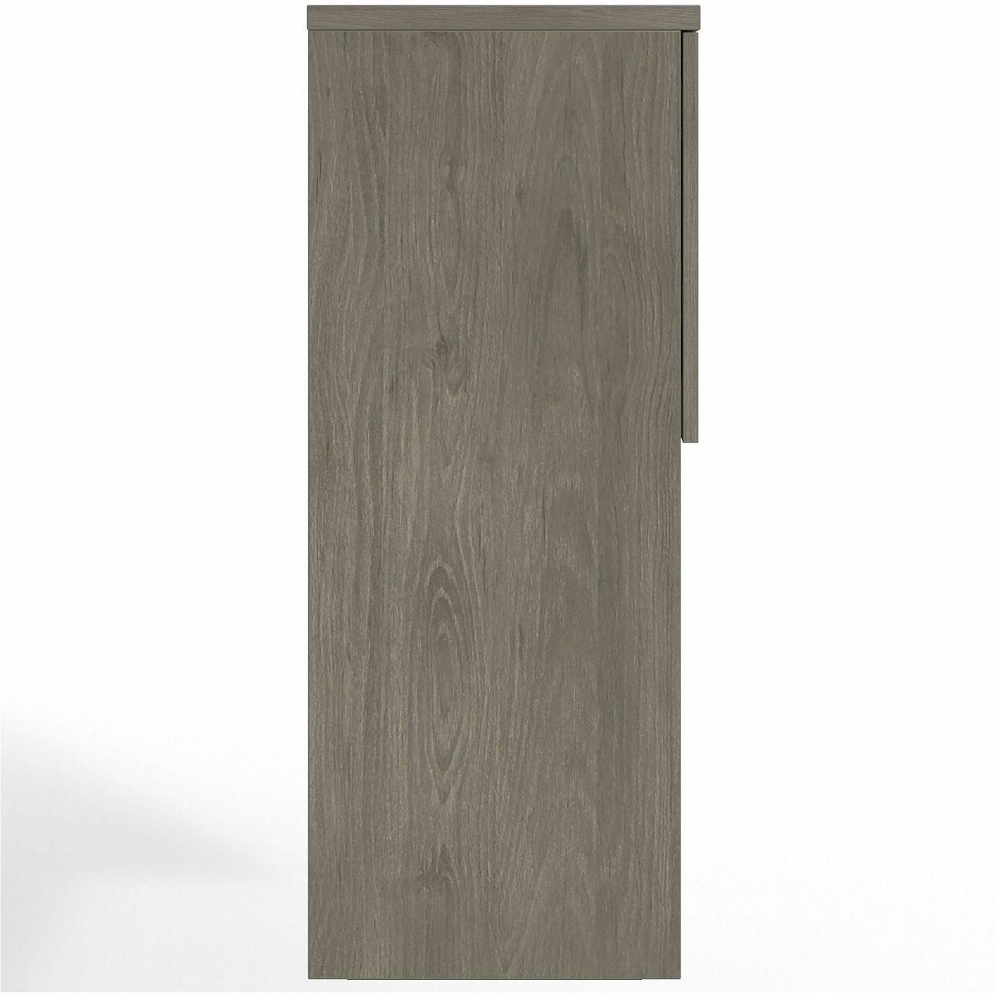 Lorell Prominence 2.0 Series 4 - Door Executive Hutch Gray Elm Laminate 72"W x 16"D x 39"H (LLR - LLRPH7239GE) - SchoolOutlet