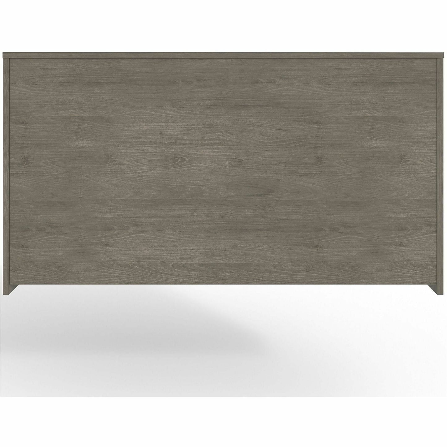 Lorell Prominence 2.0 Series 4 - Door Executive Hutch Gray Elm Laminate 72"W x 16"D x 39"H (LLR - LLRPH7239GE) - SchoolOutlet