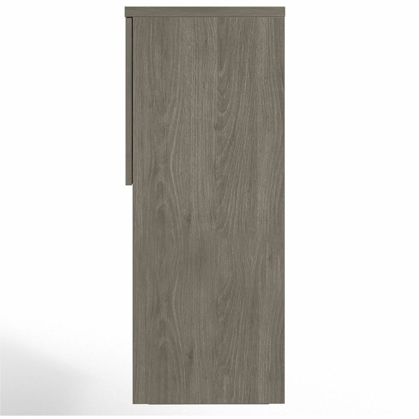 Lorell Prominence 2.0 Series 4 - Door Executive Hutch Gray Elm Laminate 72"W x 16"D x 39"H (LLR - LLRPH7239GE) - SchoolOutlet