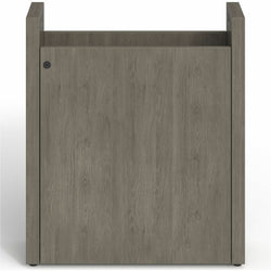 Lorell Prominence 2.0 Modular Table Base with Door 24"W x 8"D x 28"H (LLR-LLRPLB24GE)