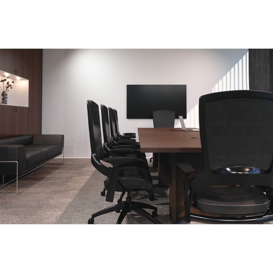 Lorell Prominence 2.0 Slim Modular Table Base 24"W x 8"D x 28"H (LLR - LLRPLB24HMY) - SchoolOutlet