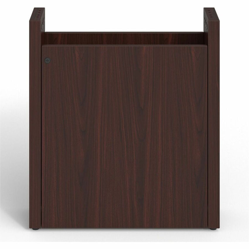 Lorell Prominence 2.0 Slim Modular Table Base 24"W x 8"D x 28"H (LLR - LLRPLB24HMY) - SchoolOutlet