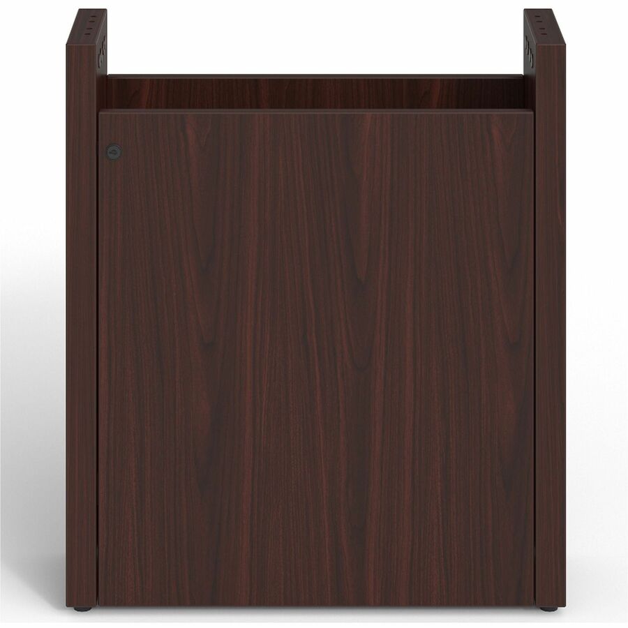 Lorell Prominence 2.0 Modular Table Base with Door 24"W x 8"D x 28"H (LLR - LLRPLB24XX) - SchoolOutlet