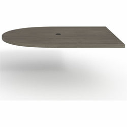 Lorell Prominence 2.0 Half-Racetrack Conference Tabletop 60"W x 48"D x 1.5"Thick (LLR-LLRPOC4860GE)
