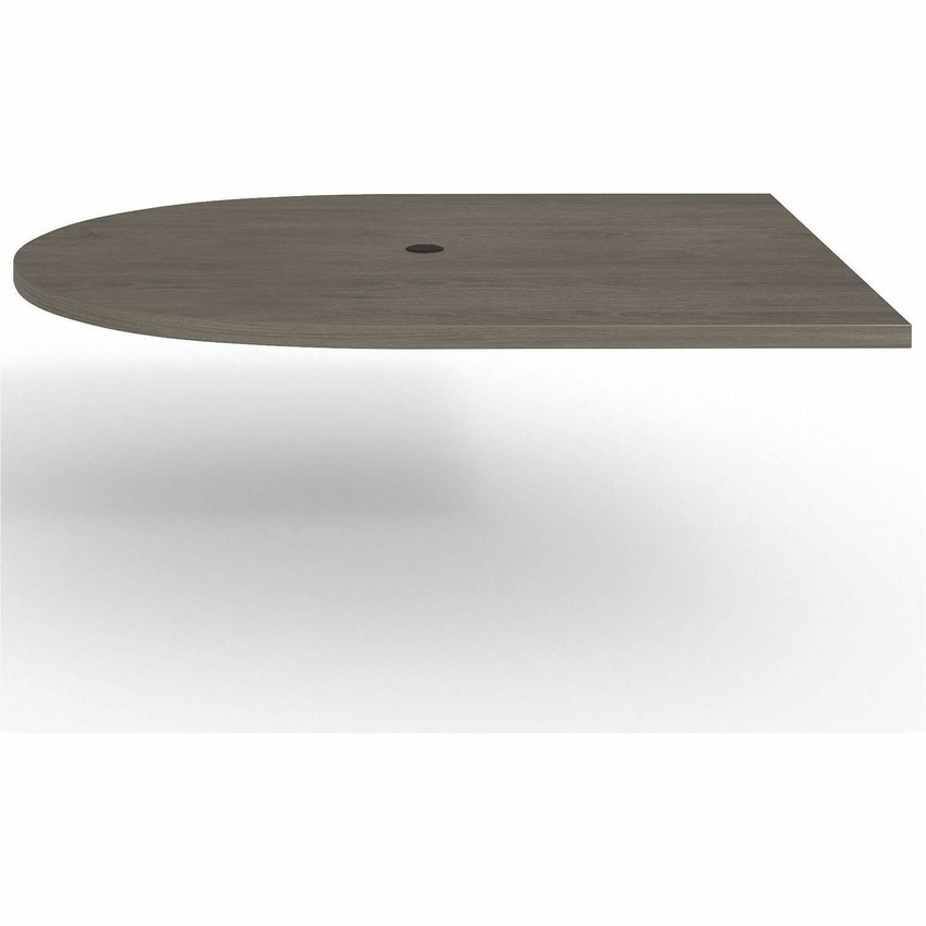 Lorell Prominence 2.0 Half - Racetrack Conference Tabletop 60"W x 48"D x 1.5"Thick (LLR - LLRPOC4860GE) - SchoolOutlet