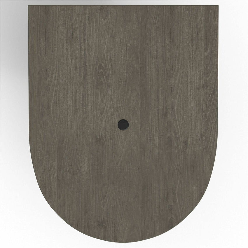 Lorell Prominence 2.0 Half - Racetrack Conference Tabletop 60"W x 48"D x 1.5"Thick (LLR - LLRPOC4860GE) - SchoolOutlet