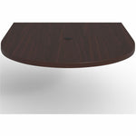 Lorell Prominence 2.0 Half - Racetrack Conference Tabletop 60