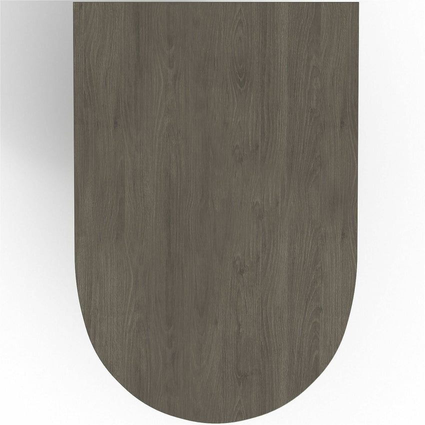 Lorell Prominence 2.0 Half - Racetrack Conference Tabletop 72"W x 48"D x 1.5"Thick (LLR - LLRPOC4872GE) - SchoolOutlet
