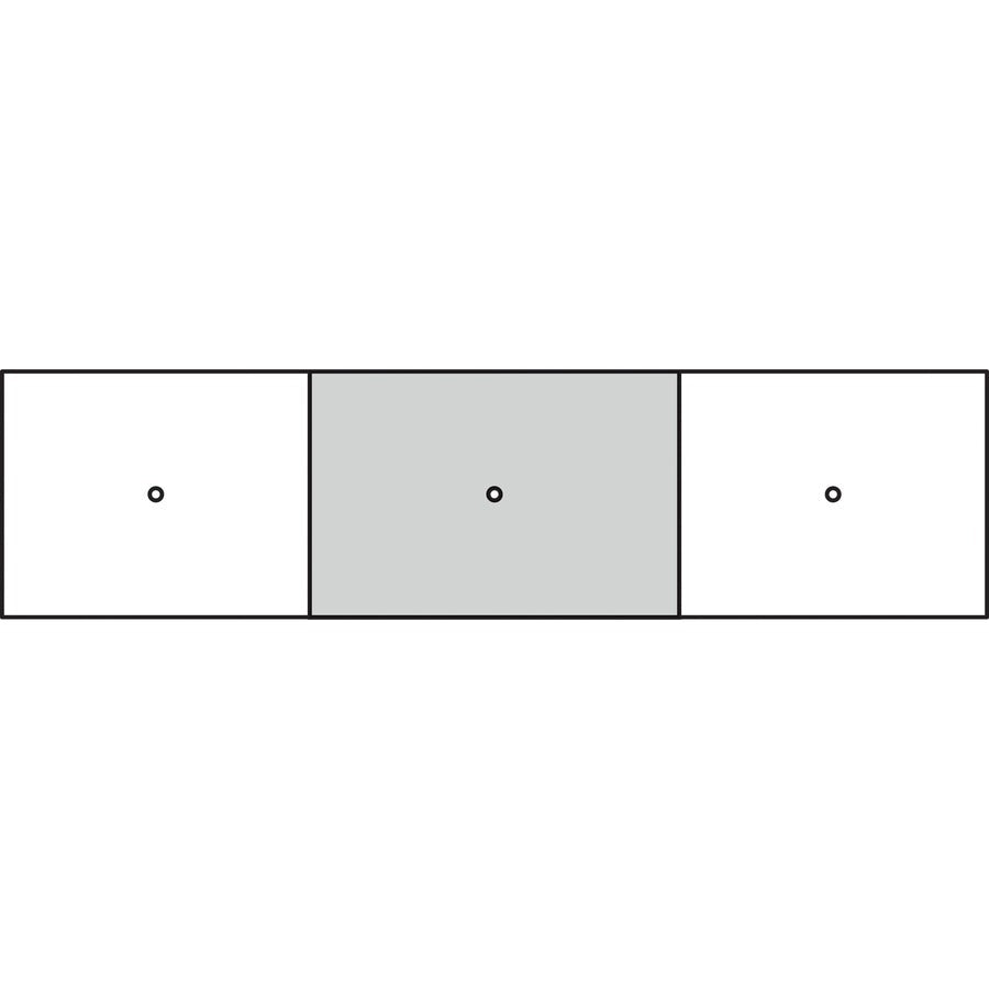 Lorell Prominence 2.0 Rectangular Conference Tabletop Gray Elm 60"W x 48"D (LLR - LLRPRC4860GE) - SchoolOutlet