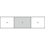 Lorell Prominence 2.0 Rectangular Conference Tabletop Gray Elm 60